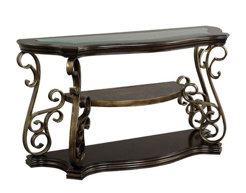 MARCO DARK BROWN SOFA TABLE-21931-SOFA