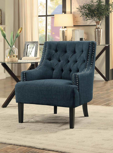 CHARISMA ACCENT CHAIR INDIGO-1194IN