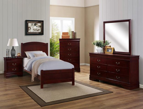 HELENE TWIN CHERRY BEDROOM COLLECTION