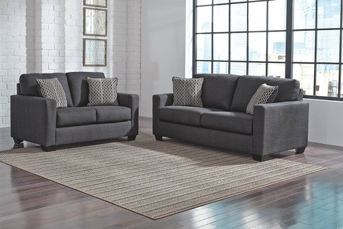 BAVELLO INDIGO COLLECTION SOFA AND LOVE SEAT 2 PCS SET-97301-38-35