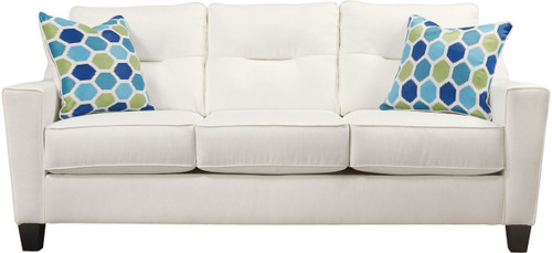 FORSAN NUVELLA WHITE COLLECTION QUEEN SOFA SLEEPER-66904-39