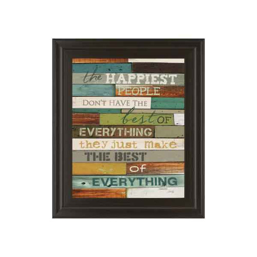 HAPPIEST PEOPLE BY MARLA RAE 22x26