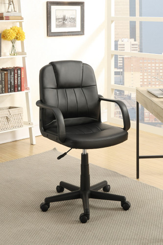 OFFICE CHAIR BLACK-F1625