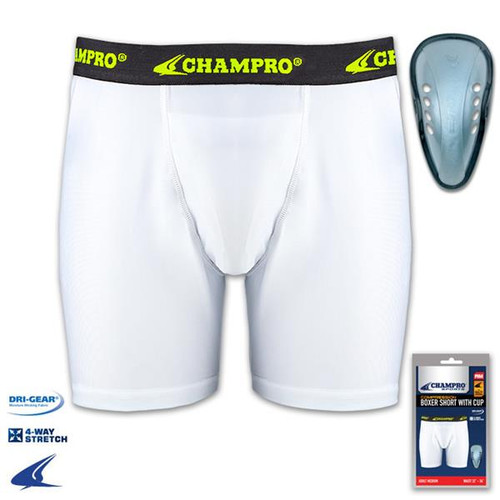 Compression Boxer Short with Cup