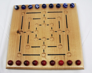Nine Man Morris Game - Alder
