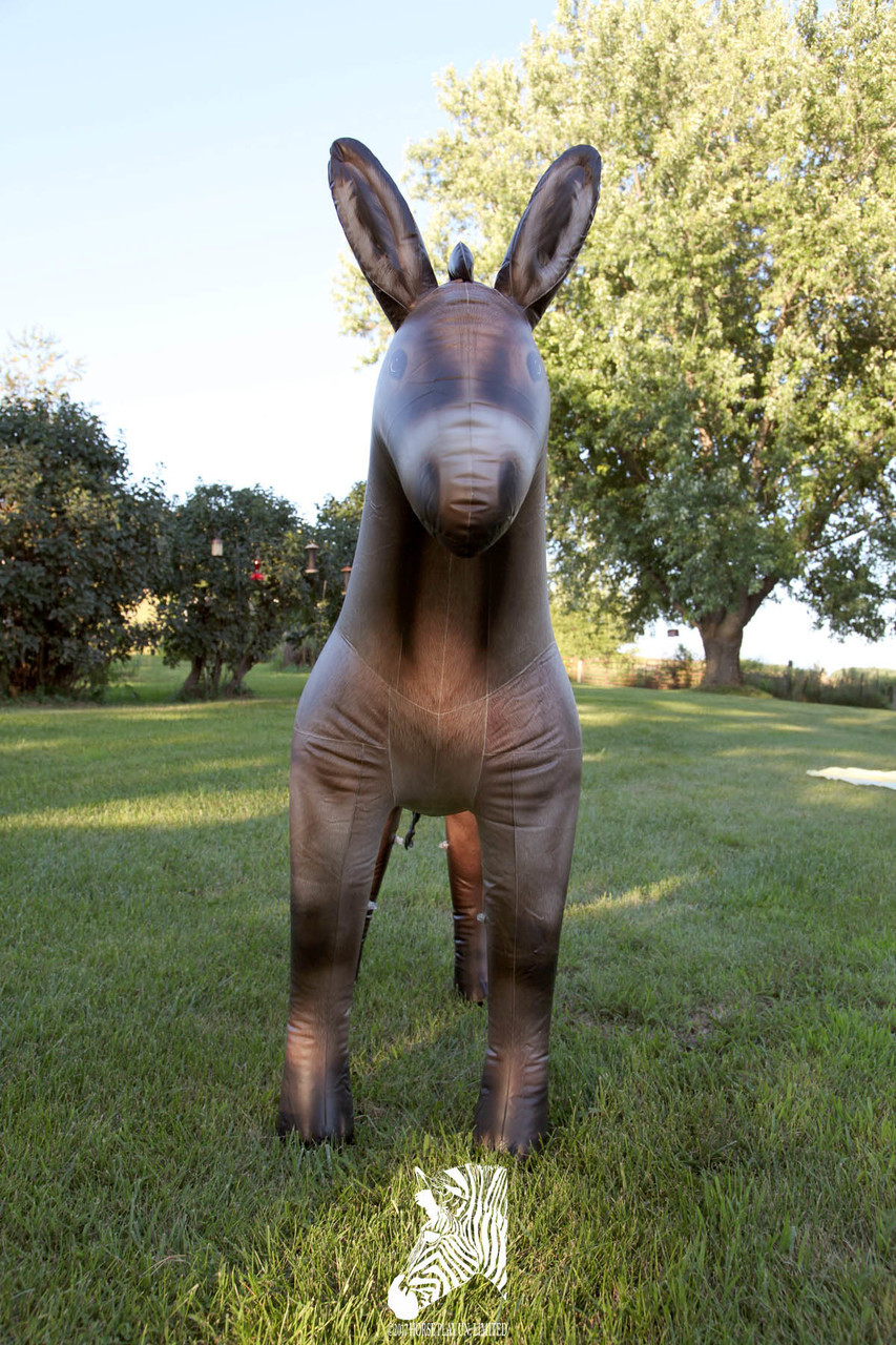 LIFELIKE DONKEY INFLATABLE ANIMAL Horse Play
