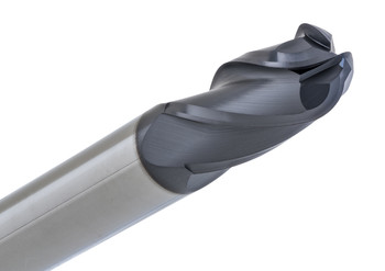 4 flute solid carbide Ball end mills are ideal for rough and finish milling in a large range of materials. These end mills can be used in slotting, profile, plunge and side wall milling. Designed with an industry standard 30° degree helix and precision cutting edges these end mills will perform above the competition. 4 flute solid carbide Ball end mills are ideal for rough and finish milling in a large range of materials. These end mills can be used in slotting, profile, plunge and side wall milling. Designed with an industry standard 30° degree helix and precision cutting edges these end mills will perform above the competition.