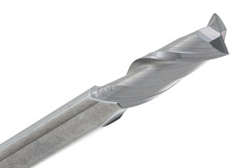 2 flute solid carbide end mills are ideal for rough and finish milling in a large range of materials. These end mills can be used in slotting, profile, plunge and side wall milling. Designed with an industry standard 30° degree helix and precision cutting edges these end mills will perform above the competition. 2 flute solid carbide end mills are ideal for rough and finish milling in a large range of materials. These end mills can be used in slotting, profile, plunge and side wall milling. Designed with an industry standard 30° degree helix and precision cutting edges these end mills will perform above the competition.