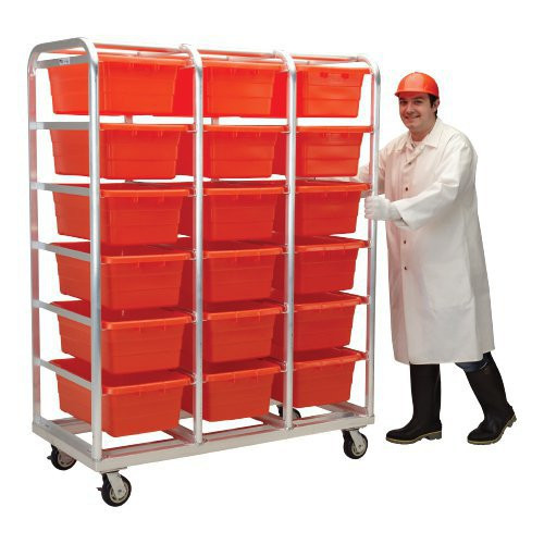 18 Tote Dolly - Welded Aluminum 18 Tote Dolly - Welded Aluminum