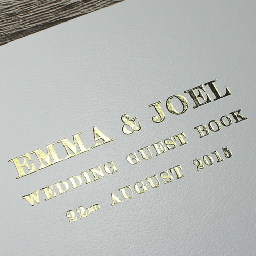 White Leather Photo Booth Guest Book