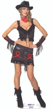 Cowgirl babe - Lifesize Cardboard Cutout / Standee Cowgirl babe - Lifesize Cardboard Cutout / Standee
