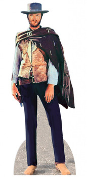 Clint Eastwood as Blondie in The Good The Bad and The Ugly Lifesize Cardboard Cutout Clint Eastwood as Blondie in The Good The Bad and The Ugly Lifesize Cardboard Cutout