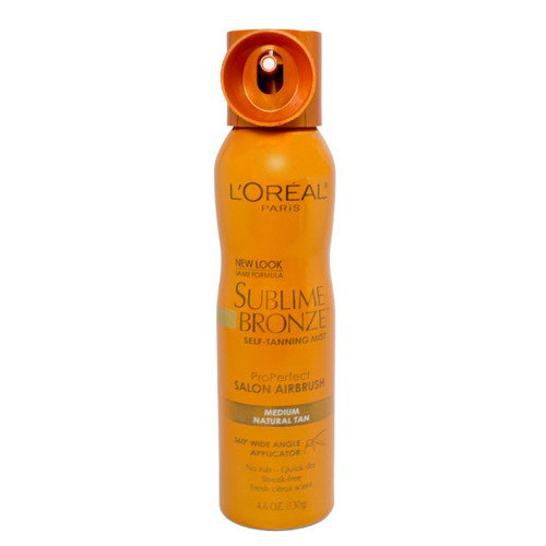 Loreal Sublime Bronze Pro Perfect Salon Airbrush Self-Tanning Mist - Medium Natural Tan Loreal Sublime Bronze Pro Perfect Salon Airbrush Self-Tanning Mist - Medium Natural Tan