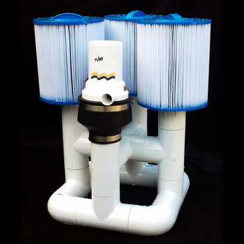 Bottom Feeder 20000 Gallon Pool 120-watt Solar Pump and Filter System Bottom Feeder 20000 Gallon Pool 120-watt Solar Pump and Filter System