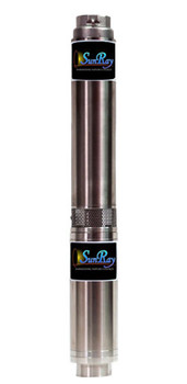 SunRay Solar Submersible Pump- SOLFLO Pump Motor Showing Data - GPM - Head - Volts - numbers with ie =-SCS 36-115-180 BL SunRay Solar Submersible Pump- SOLFLO Pump Motor Showing Data - GPM - Head - Volts - numbers with ie =-SCS 36-115-180 BL