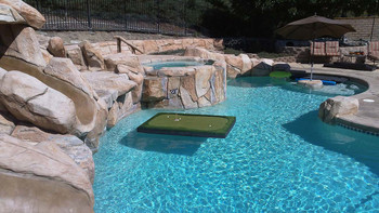 Golf Floating Pool Island Savior - 6 Feet Long by 4 Feet Wide by 4 Inches Thick - 6'x4'x4" Golf Floating Pool Island Savior - 6 Feet Long by 4 Feet Wide by 4 Inches Thick - 6'x4'x4"