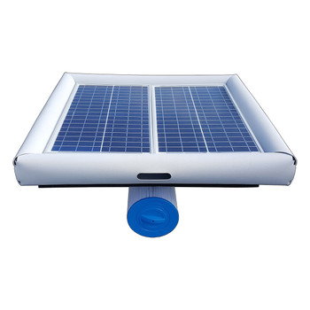 New Savior 70w Floating Solar Pool Pump and Filter Cleaner System OS New Savior 70w Floating Solar Pool Pump and Filter Cleaner System OS