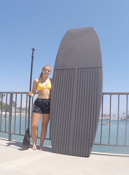 EVA SUP 8.0 Yogi Stand Up Paddle Board - Silver EVA SUP 8.0 Yogi Stand Up Paddle Board - Silver