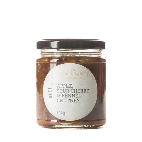 Apple, Sour Cherry & Fennel Chutney