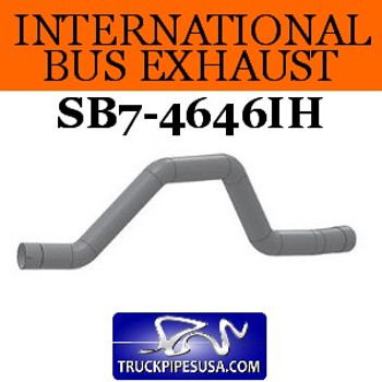 1608381C1 International Bus Exhaust 5 Bend 4" with ID-ID ALZ 1608381C1 International Bus Exhaust 5 Bend 4" with ID-ID ALZ