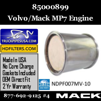85000899 Volvo/Mack DPF for MP7 Engine 85000899 Volvo/Mack DPF for MP7 Engine
