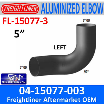 04-15077-003 Freightliner 90 Degree ALZ Left Side FL-15077-3 04-15077-003 Freightliner 90 Degree ALZ Left Side FL-15077-3