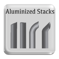 aluminzed stack pipes
