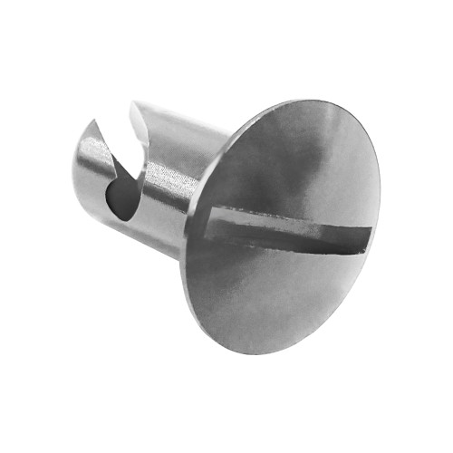 Quarter-Max 216113A #5 Button Head Slotted Quarter Turn Fastener, Aluminum, .400" Quarter-Max 216113A #5 Button Head Slotted Quarter Turn Fastener, Aluminum, .400"