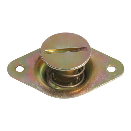 Quarter-Max #5 Self-Ejecting Slotted Quarter Turn Fasteners, Steel, Gold Quarter-Max #5 Self-Ejecting Slotted Quarter Turn Fasteners, Steel, Gold