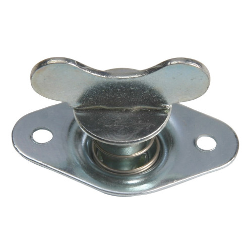 Quarter-Max #5 Self-Ejecting Wing Quarter Turn Fasteners, Steel, Silver Quarter-Max #5 Self-Ejecting Wing Quarter Turn Fasteners, Steel, Silver