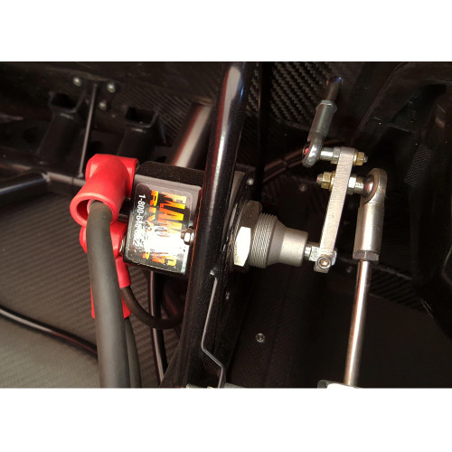 Flaming River FR1003-1 Big Switch Battery Disconnect, 250 Amps - Installed Flaming River FR1003-1 Big Switch Battery Disconnect, 250 Amps - Installed