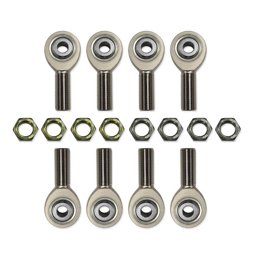 Aurora Bearing 1/2" Bore x 3/4"-16 Thread 4130 Extra Heavy Duty Rod End Kit Aurora Bearing 1/2" Bore x 3/4"-16 Thread 4130 Extra Heavy Duty Rod End Kit