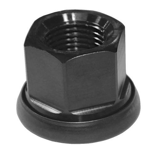 Quarter-Max 600067 Aluminum Lug Nut, Black, 5/8"-18 Threads Quarter-Max 600067 Aluminum Lug Nut, Black, 5/8"-18 Threads