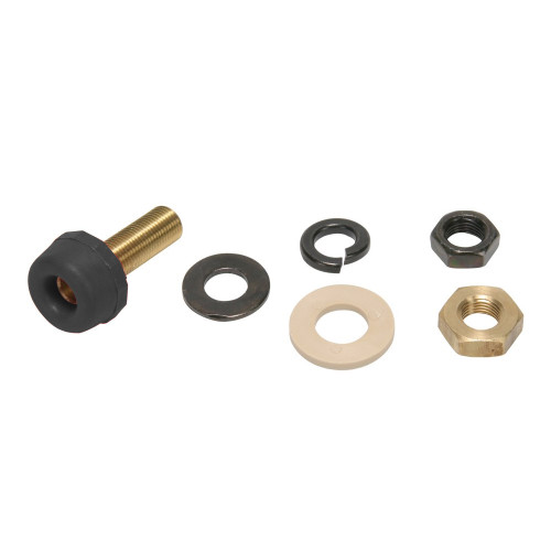 Quarter-Max Black Battery Receptacle Quarter-Max Black Battery Receptacle