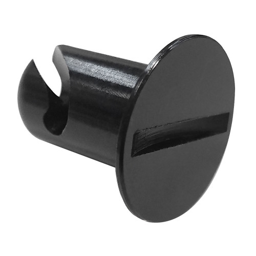 Quarter-Max 216107B #6 Flush Head Slotted Quarter Turn Fastener, Aluminum, Black Anodized, .500" Quarter-Max 216107B #6 Flush Head Slotted Quarter Turn Fastener, Aluminum, Black Anodized, .500"