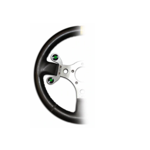 Black Steering Button Mount Black Steering Button Mount