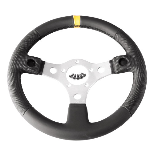 13" Grant Steering Wheel with Yellow Stripe 13" Grant Steering Wheel with Yellow Stripe