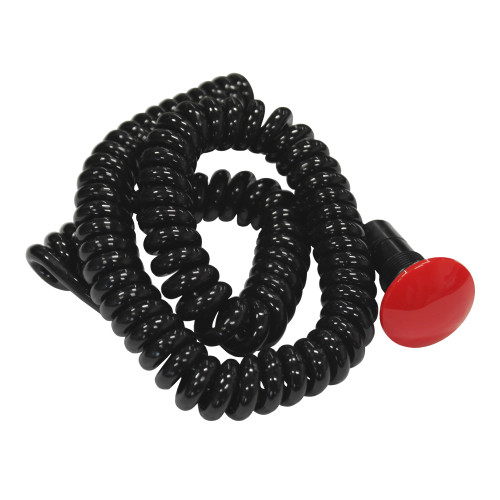 Quarter-Max Oversized Red Line Lock Button Quarter-Max Oversized Red Line Lock Button