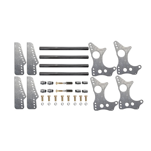 Quarter-Max 301101-3.0 4-Link Kit with Universal Chassis Brackets & 3" Axle Tube Hole Size Housing Brackets Quarter-Max 301101-3.0 4-Link Kit with Universal Chassis Brackets & 3" Axle Tube Hole Size Housing Brackets