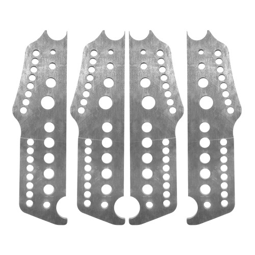 Quarter-Max 410017-2 Extreme Series 4-Link Chassis Brackets, 4130, 13" Notch Quarter-Max 410017-2 Extreme Series 4-Link Chassis Brackets, 4130, 13" Notch