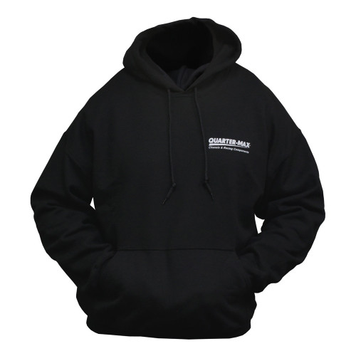 Quarter-Max/RJ Race Cars Chassis Hooded Sweatshirt - front Quarter-Max/RJ Race Cars Chassis Hooded Sweatshirt - front