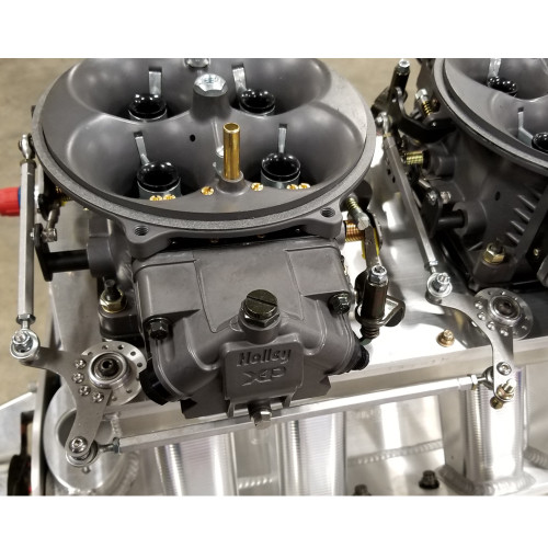 Dual Bell Crank Throttle Linkage Kit - Installed Dual Bell Crank Throttle Linkage Kit - Installed