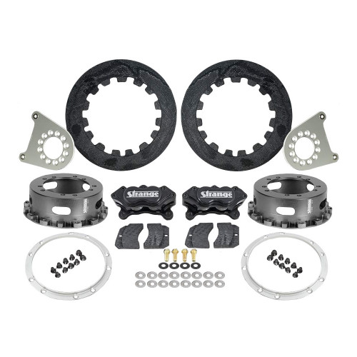Strange Engineering C1209WC Carbon Rear Brake Kit for Strange 2012 & Earlier Floater Kits, 4-3/4" & 5" BC Strange Engineering C1209WC Carbon Rear Brake Kit for Strange 2012 & Earlier Floater Kits, 4-3/4" & 5" BC