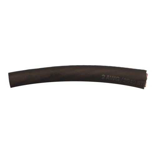 Ultra Lightweight 2 Gauge Battery Cable - Black Ultra Lightweight 2 Gauge Battery Cable - Black