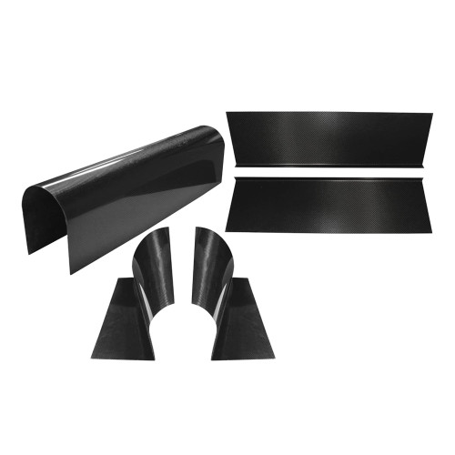 FourPiece Carbon Fiber Transmission Tunnel KitQuarterMax