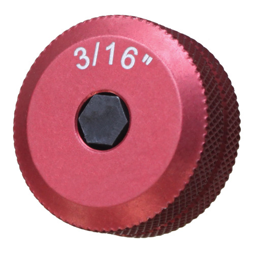 3/16" Knurled Allen Head Quarter Turn Fastener Tool 3/16" Knurled Allen Head Quarter Turn Fastener Tool