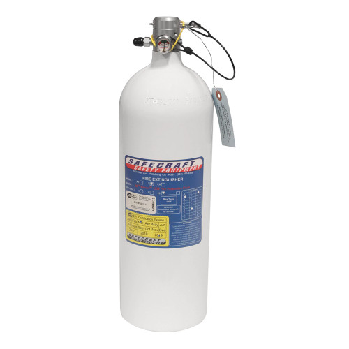 Safecraft LT10J 10 Lb Replacement Bottle, 3M Novec 1230 Fire Protection Fluid & Pull Cable Safecraft LT10J 10 Lb Replacement Bottle, 3M Novec 1230 Fire Protection Fluid & Pull Cable
