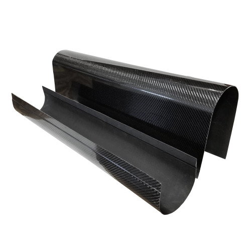 Quarter-Max Carbon Fiber Driveshaft Tunnel, 2-Piece Quarter-Max Carbon Fiber Driveshaft Tunnel, 2-Piece