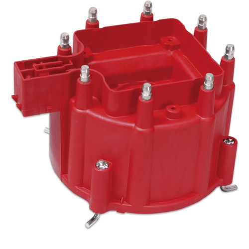 MSD GM HEI Distributor Cap, Red MSD GM HEI Distributor Cap, Red