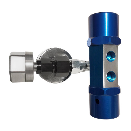 RJ-219537 Dual Air Bottle Regulator, Custom 100-400 PSI RJ-219537 Dual Air Bottle Regulator, Custom 100-400 PSI